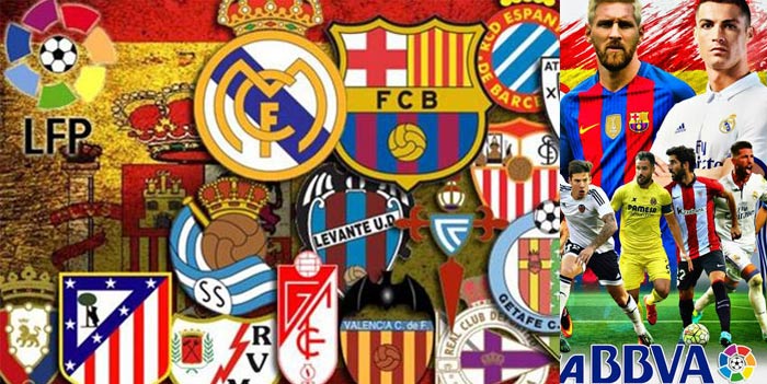 Jadwal Liga Spanyol Malam Ini musim 2016-2017